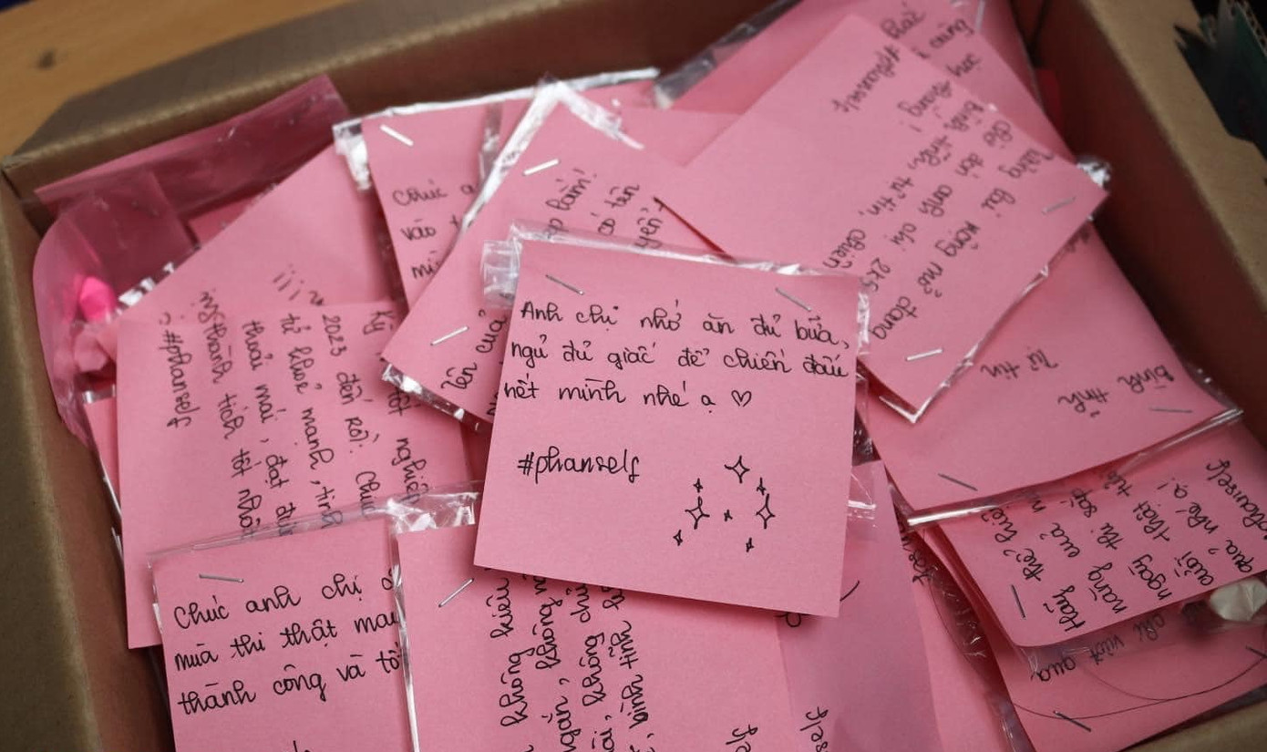 Những lời nhắn nhủ, động viên của các &quot;hậu bối&quot; truyền động lực cho 2K5 thi tốt.