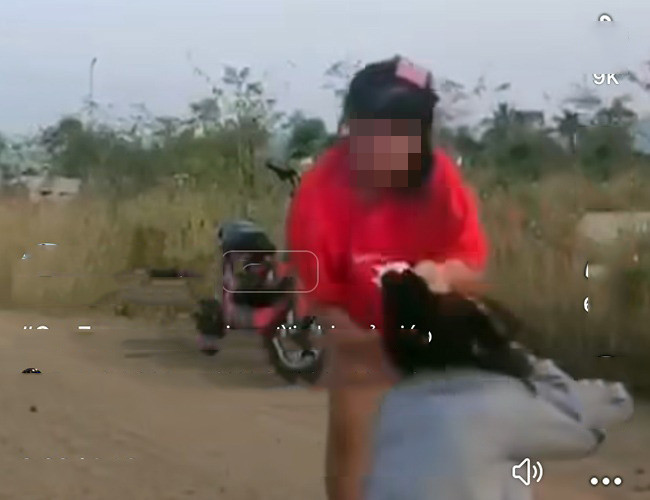 Ảnh cắt từ clip.