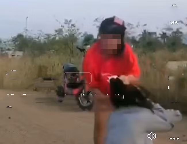 Ảnh cắt từ clip.