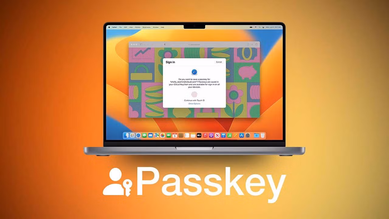 Passkey là công nghệ bảo mật mới.