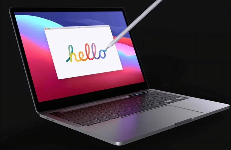 Rò rỉ tin Apple đang phát triển dòng MacBook có màn hình cảm ứng. (Ảnh: MacRumors) Rò rỉ tin Apple đang phát triển dòng MacBook có màn hình cảm ứng. (Ảnh: MacRumors)