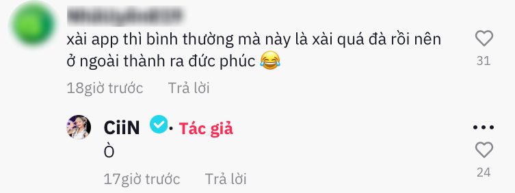 Thậm chí khi có dân mạng so sánh cô giống Đức Phúc, nữ TikToker sinh năm 1997 cũng không thể hiện phản ứng gì quá gay gắt.