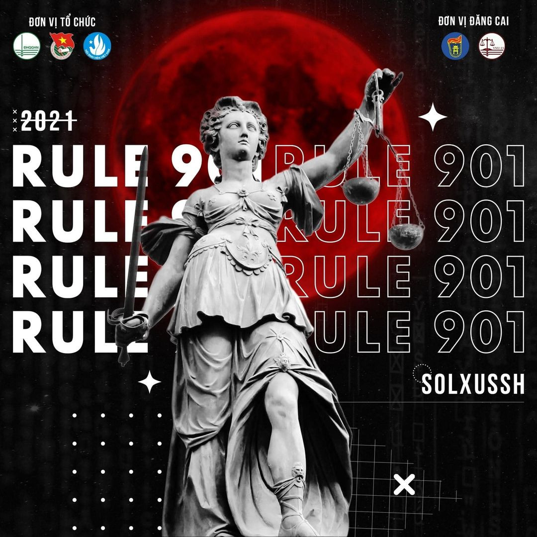 Đạt giải 9/1 với dự án “Hành trang Pháp luật - Rule 901”.