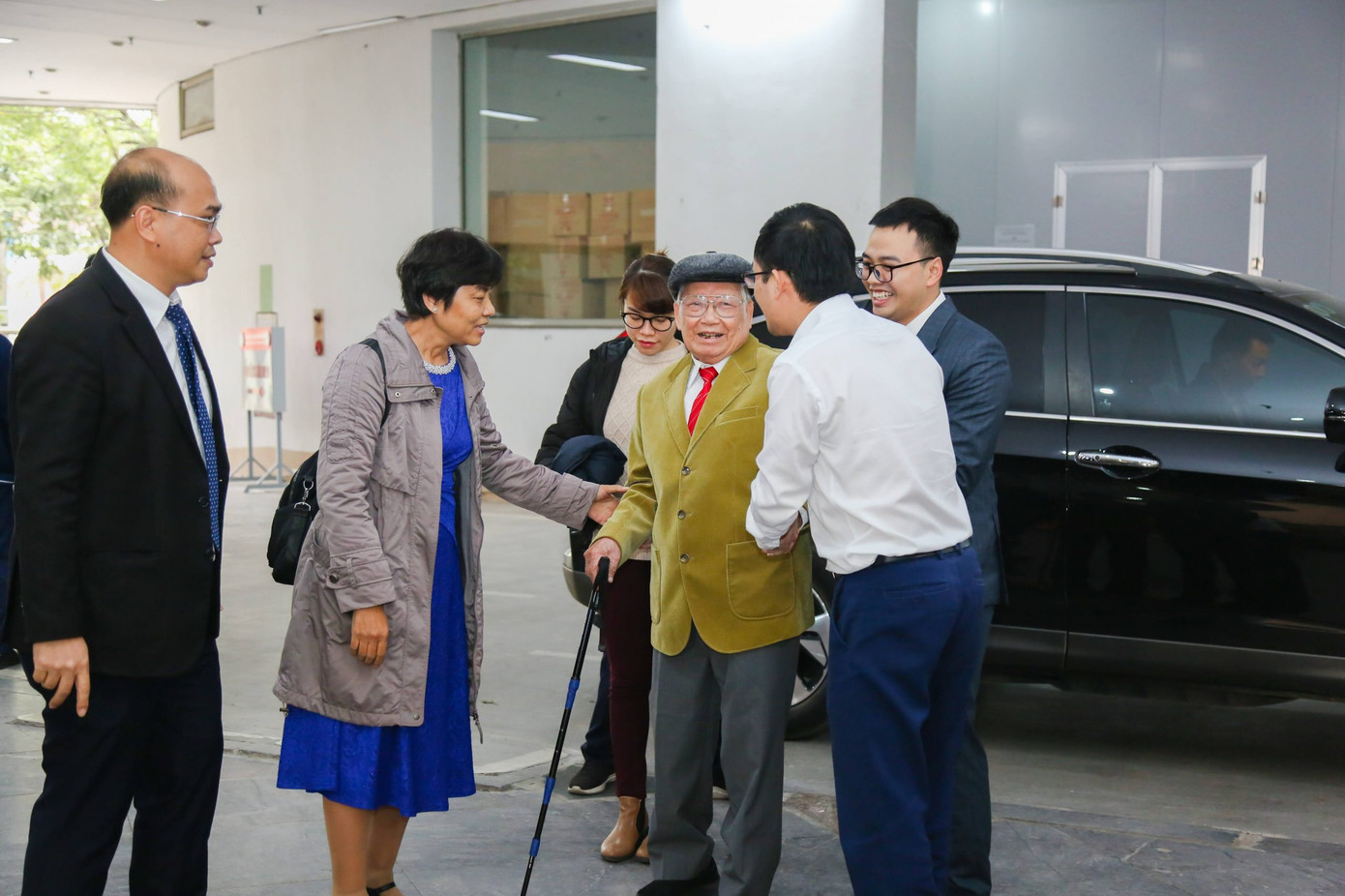 GS.TSKH. Đỗ Trung Phấn, Nguyên Viện trưởng Viện Huyết học - Truyền máu Trung ương về dự Lễ kỷ niệm.