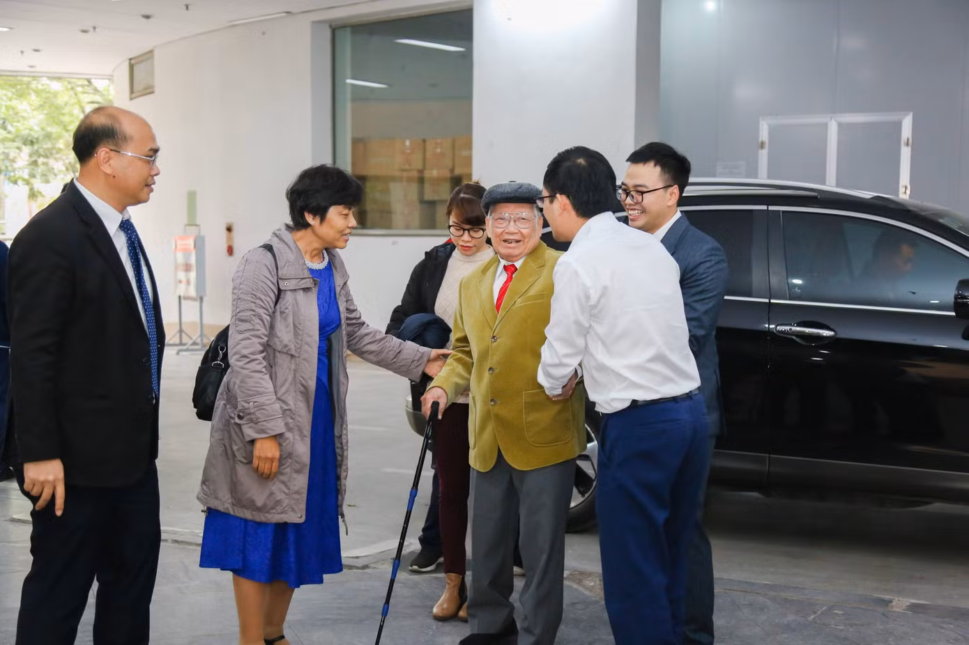 GS.TSKH. Đỗ Trung Phấn, Nguyên Viện trưởng Viện Huyết học - Truyền máu Trung ương về dự Lễ kỷ niệm.