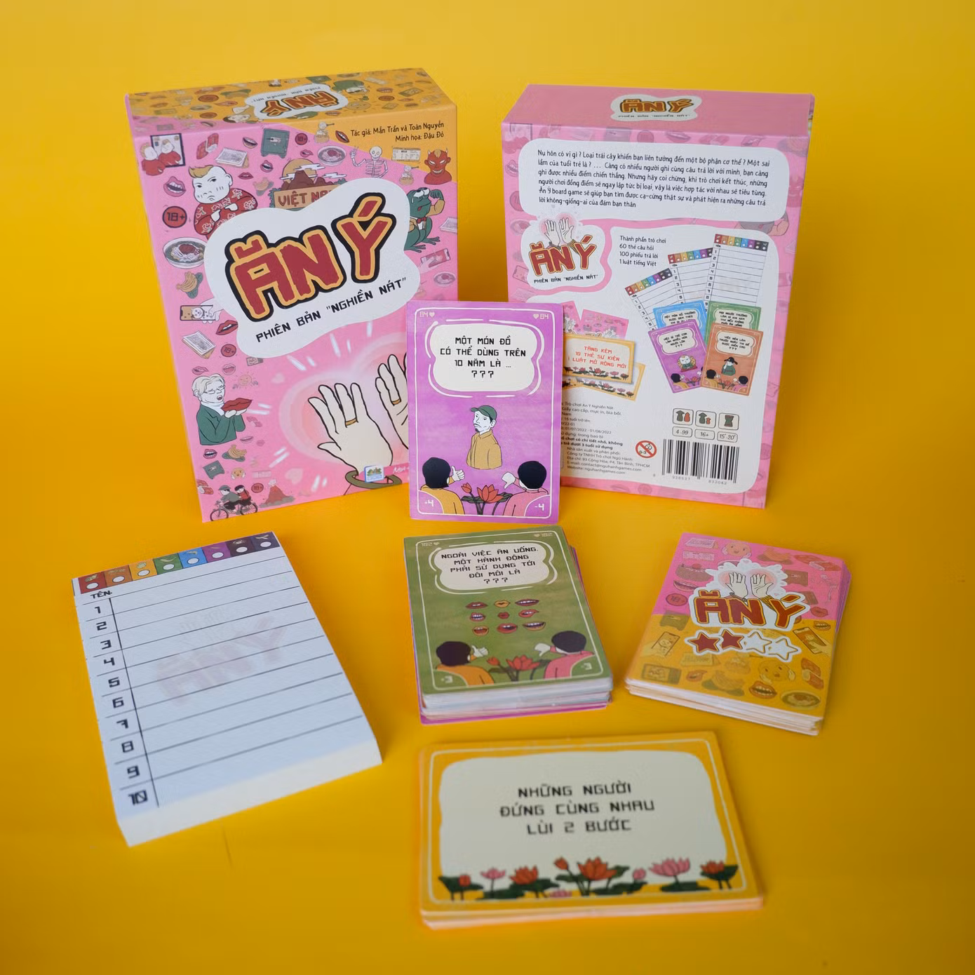 Chân dung hộp game Ăn Ý phiên bản Nghiền Nát của Ngũ Hành Games.