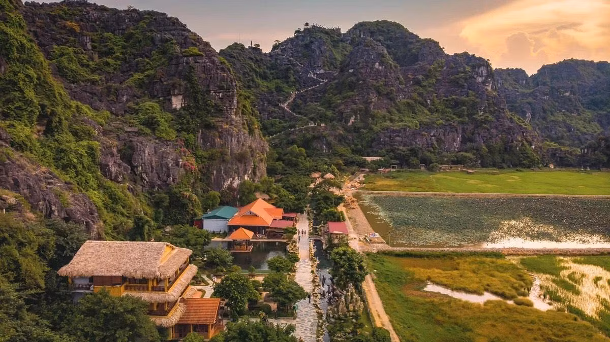 Toàn cảnh nơi được mệnh danh là “tiên cảnh” đất cố đô.