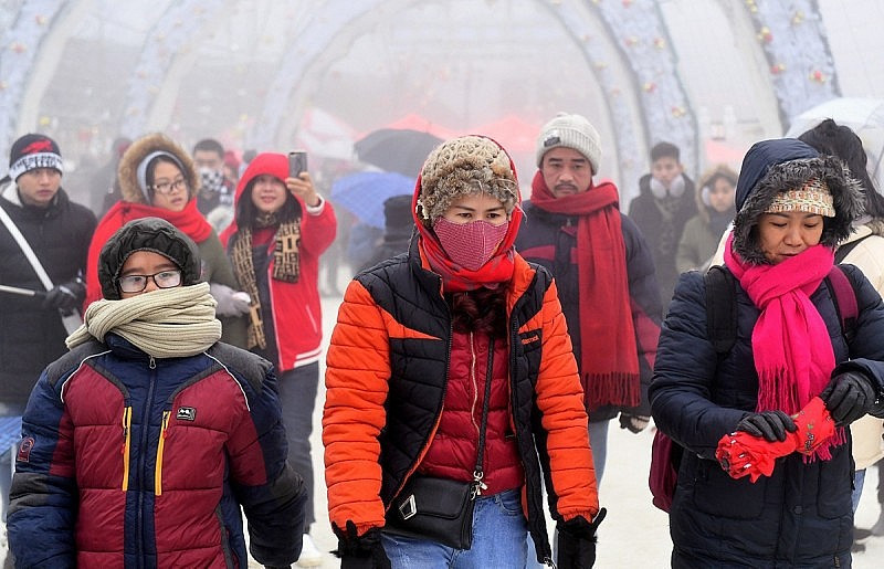 Các chuyên gia khí tượng nhận định, nền nhiệt này đã xuống thấp nhất kể từ đầu mùa Đông năm 2023-2024. (Ảnh minh hoạ từ Internet)