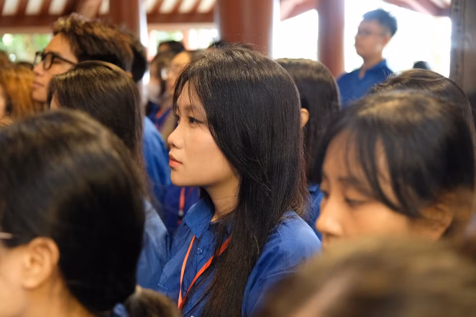 Sinh viên Nguyễn Kiều Trang, Trường Khoa học liên ngành và Nghệ thuật hào hứng chia sẻ. Sinh viên Nguyễn Kiều Trang, Trường Khoa học liên ngành và Nghệ thuật hào hứng chia sẻ.