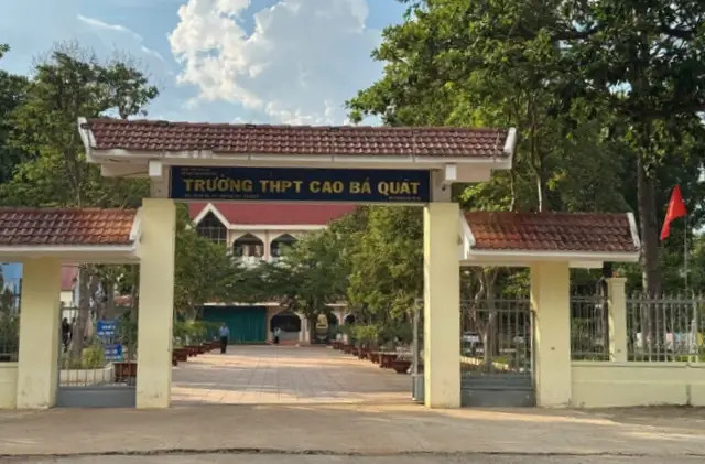 Trường THPT Cao Bá Quát.