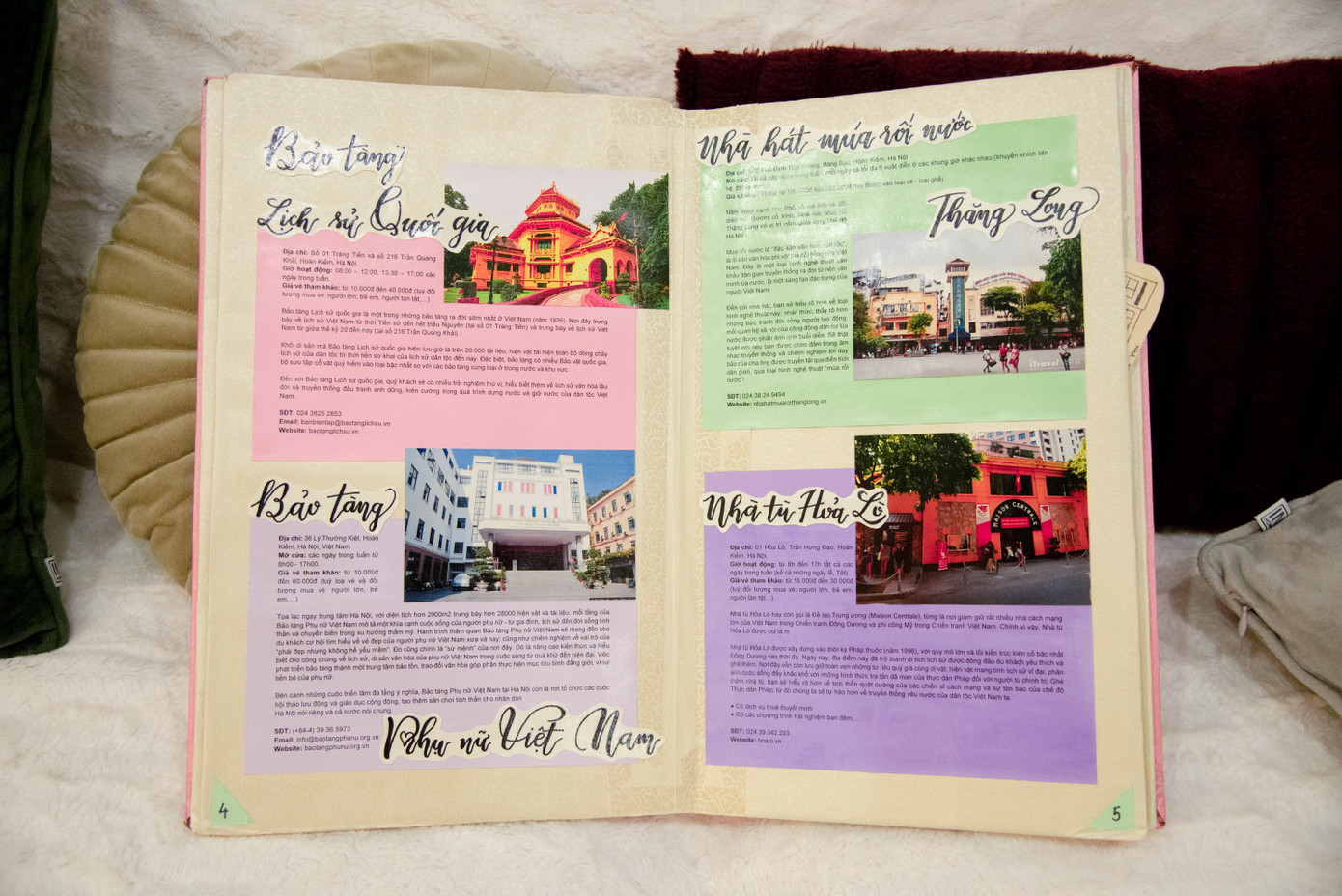 Những trang sách giới thiệu khái quát các địa điểm mang ý nghĩa lịch sử ở quận Hoàn Kiếm. Những trang sách giới thiệu khái quát các địa điểm mang ý nghĩa lịch sử ở quận Hoàn Kiếm.