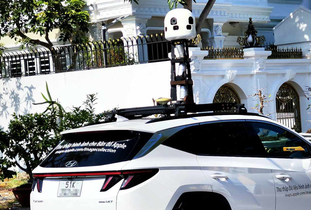 Gần đây người dân tại thành phố Hồ Chí Minh bắt gặp các phương tiện gắn thiết bị thu thập hình ảnh dành cho Apple. Gần đây người dân tại thành phố Hồ Chí Minh bắt gặp các phương tiện gắn thiết bị thu thập hình ảnh dành cho Apple.