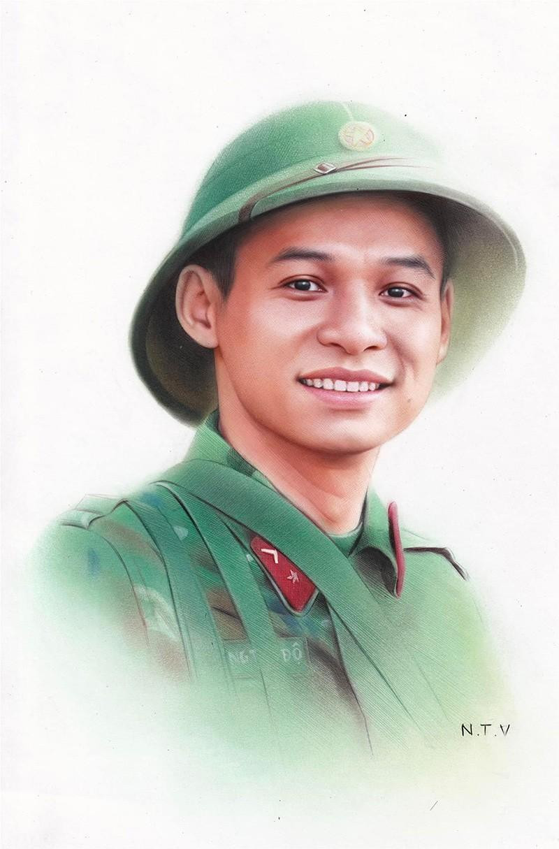 Bức tranh của tác giả Nguyễn Thế Vũ.