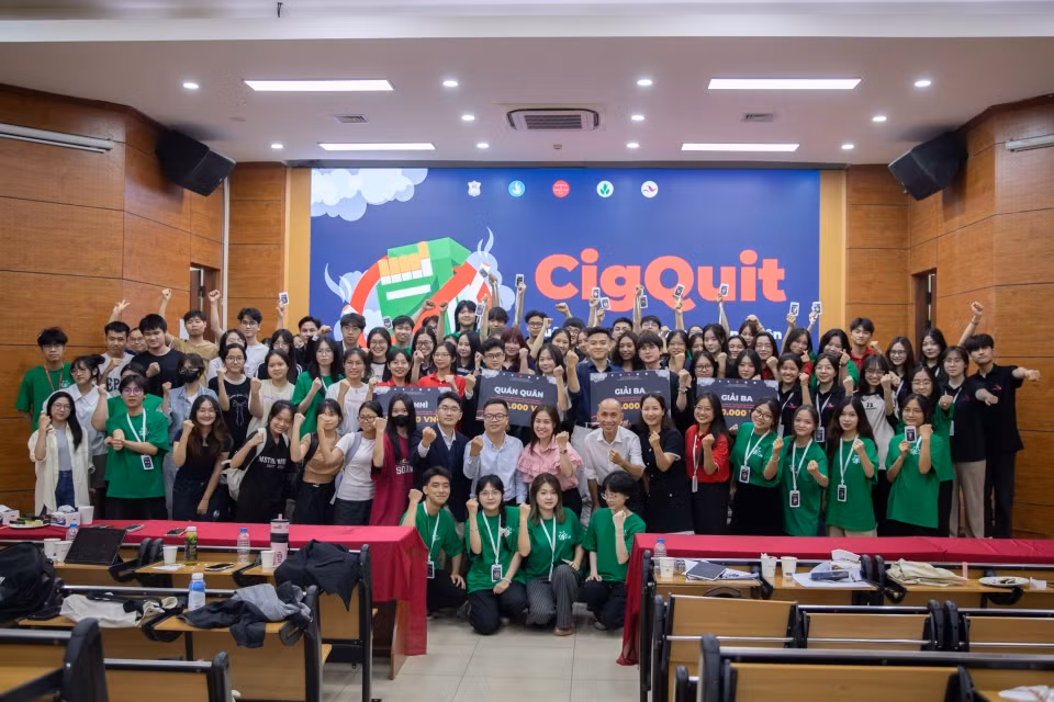 Cuộc thi nhận được sự hưởng ứng từ đông đảo các bạn sinh viên.