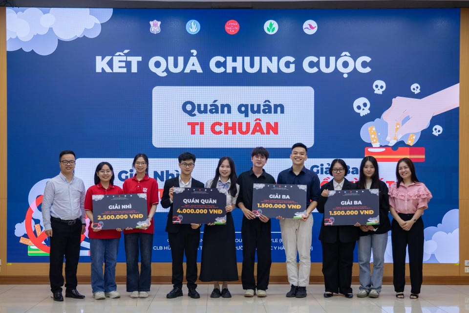 Các đội thi xuất sắc trong đêm Chung kết.