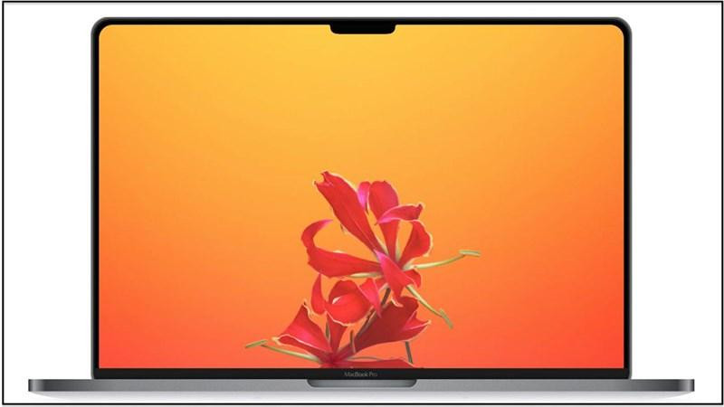 Hình ảnh render Macbook Pro thế hệ mới sở hữu tai thỏ (Ảnh: Techradar)