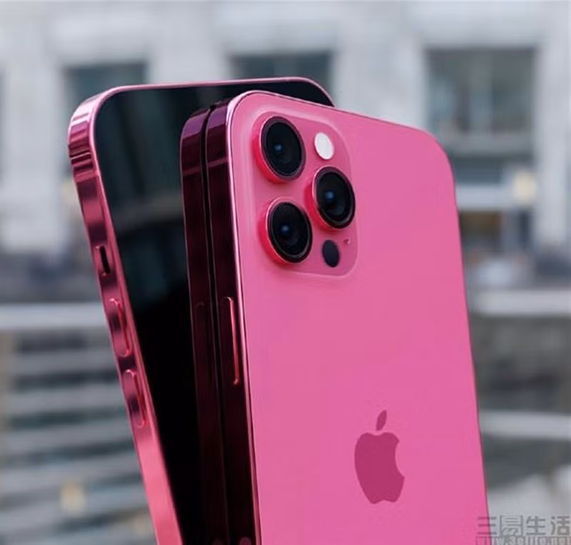 Màu hồng cánh sen này đã rò rỉ từ thời iPhone 13 series. (Ảnh: 3eLITE)