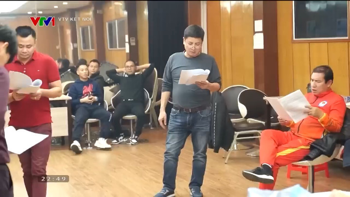 Không khí tập luyện của Táo Quân 2023.