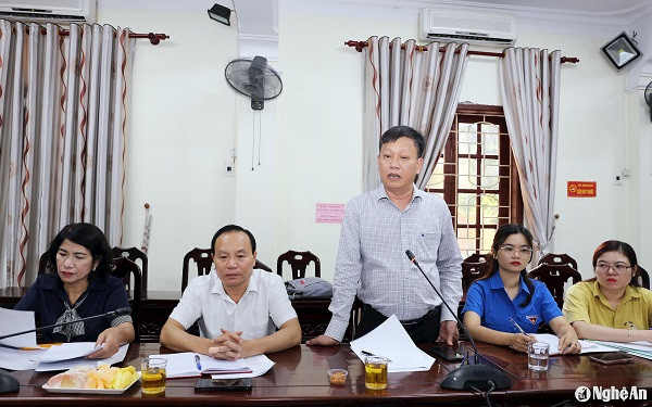 Đại diện lãnh đạo địa phương, Huyện đoàn Nam Đàn, Ban Quản lý Dự án các công trình điện miền Trung, Đoàn Thanh niên Công ty Điện lực Nghệ An cũng đã trình bày nhiều ý kiến quan trọng tại buổi làm việc. Đại diện lãnh đạo địa phương, Huyện đoàn Nam Đàn, Ban Quản lý Dự án các công trình điện miền Trung, Đoàn Thanh niên Công ty Điện lực Nghệ An cũng đã trình bày nhiều ý kiến quan trọng tại buổi làm việc.