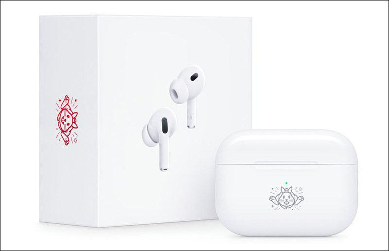AirPods Pro phiên bản giới hạn dành cho Tết Quý Mão 2023. AirPods Pro phiên bản giới hạn dành cho Tết Quý Mão 2023.