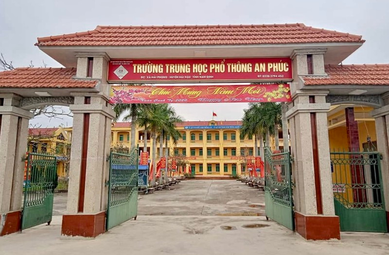 Nam sinh bị đâm tử vong đang theo học lớp 11 tại trường THPT An Phúc.