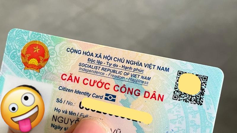 Phần mã QR code trên thẻ CCCD mới là một điểm thay đổi so với chiếc thẻ cũ.