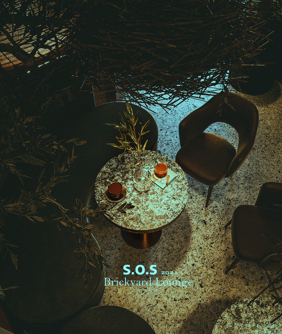 Bài dự thi “Brickyard Lounge” của tác giả Nguyễn Hữu Huy.