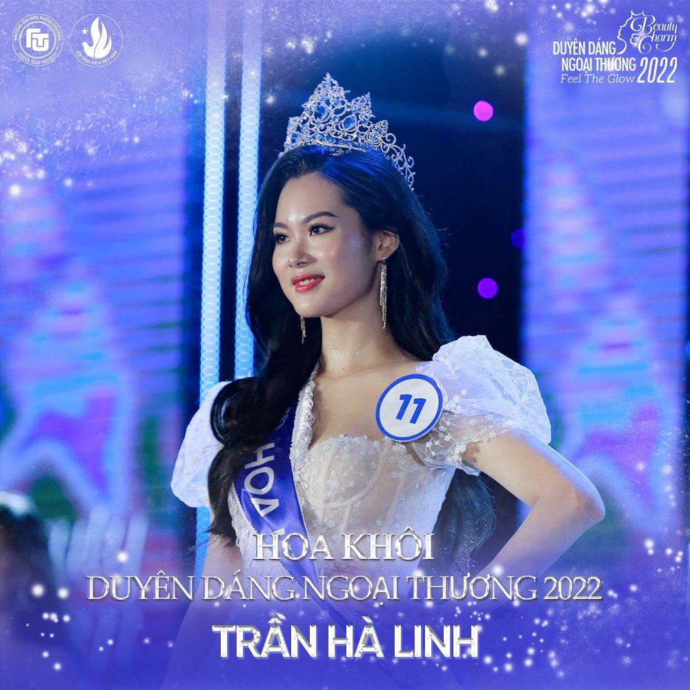 Trần Hà Linh (SBD 11) - thí sinh xuất sắc nhất đêm chung kết. Trần Hà Linh (SBD 11) - thí sinh xuất sắc nhất đêm chung kết.