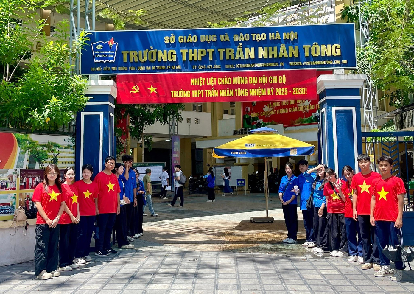 Điểm thi THPT Trần Nhân Tông, Hà Nội.