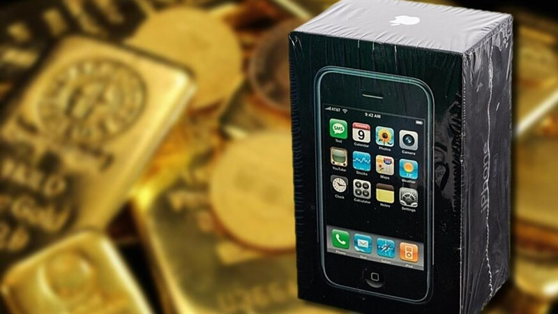 Kỉ lục giá bán của một chiếc iPhone 2G là 1.48 tỉ đồng. (Ảnh: Notebookcheck) Kỉ lục giá bán của một chiếc iPhone 2G là 1.48 tỉ đồng. (Ảnh: Notebookcheck)