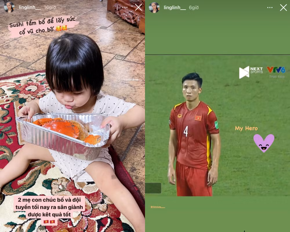Có vợ và con làm hậu phương vững chắc thế này, Bùi Tiến Dũng không thi đấu hết mình sao được! Có vợ và con làm hậu phương vững chắc thế này, Bùi Tiến Dũng không thi đấu hết mình sao được!