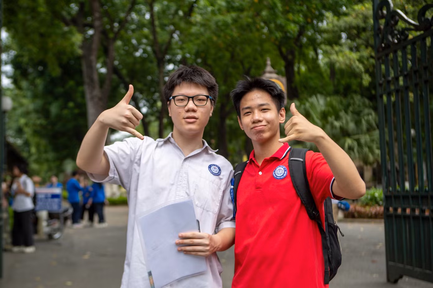 Thí sinh thi vào 10 tại Hà Nội năm 2025. (Ảnh: Lê Vượng)