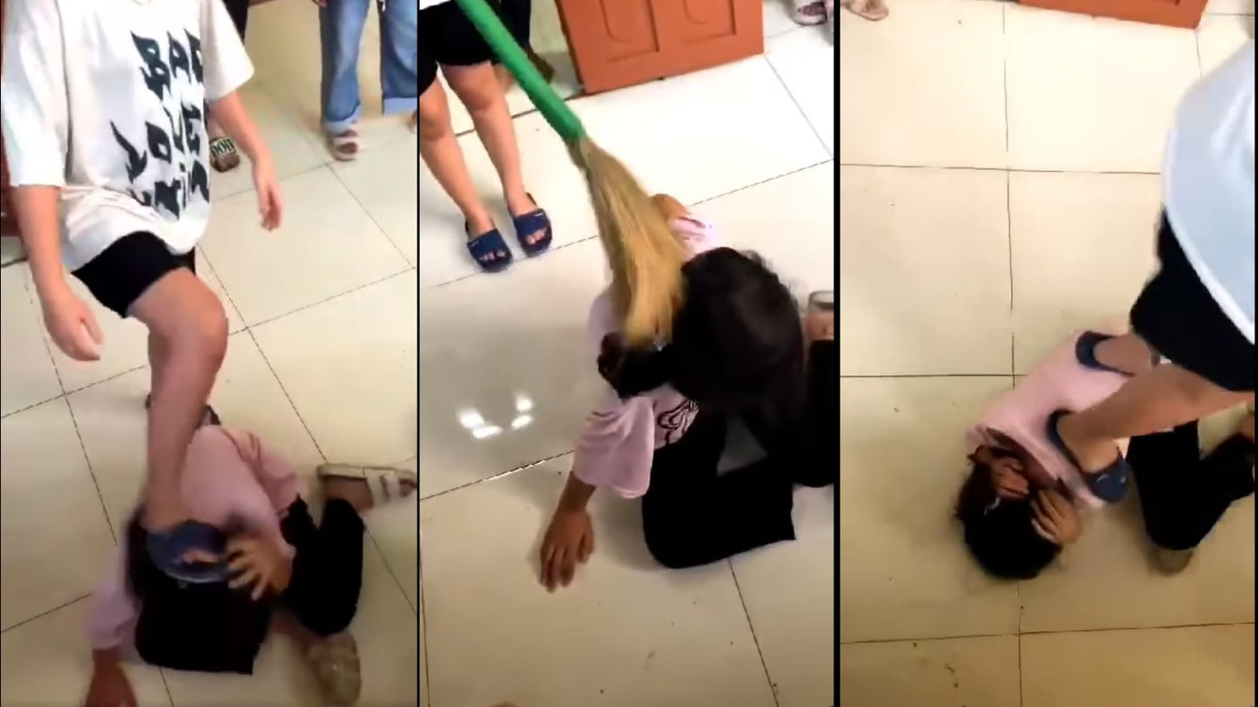 (Ảnh cắt từ clip) (Ảnh cắt từ clip)