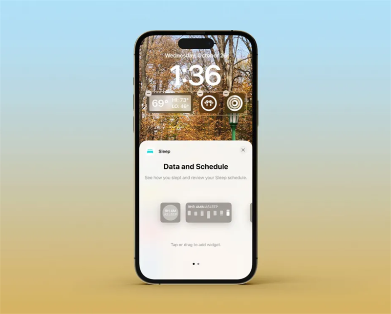 Tiện ích có sẵn ở kích thước 1 ô hoặc 2 ô, tiện lợi cho người dùng. Tiện ích có sẵn ở kích thước 1 ô hoặc 2 ô, tiện lợi cho người dùng.