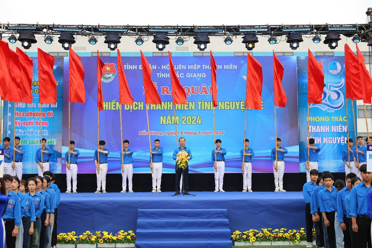 Nhiều địa phương tổ chức ra quân Chiến dịch Thanh niên tình nguyện Hè 2024 ảnh 3 Nhiều địa phương tổ chức ra quân Chiến dịch Thanh niên tình nguyện Hè 2024 ảnh 3