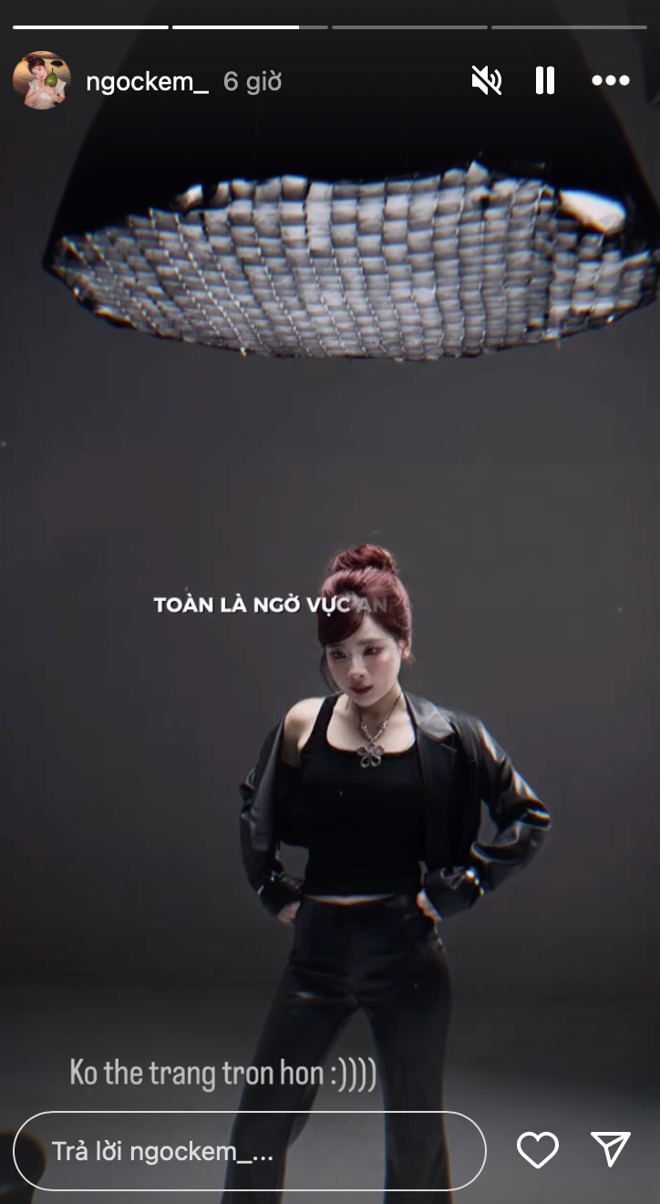 Ngọc Kem liên tục đăng story giữa lùm xùm tình ái với ViruSs. Ngọc Kem liên tục đăng story giữa lùm xùm tình ái với ViruSs.