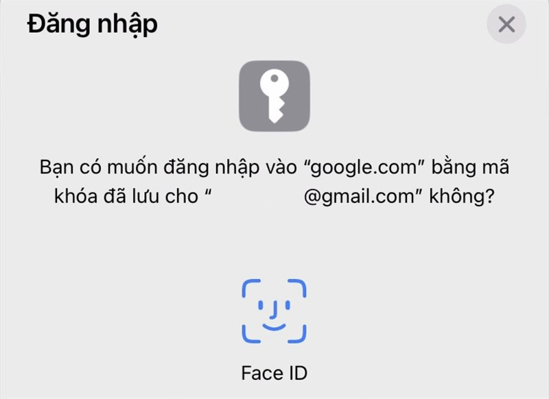 Từ nay khi đăng nhập bằng passkeys sẽ có sẵn cho người dùng Google sử dụng.
