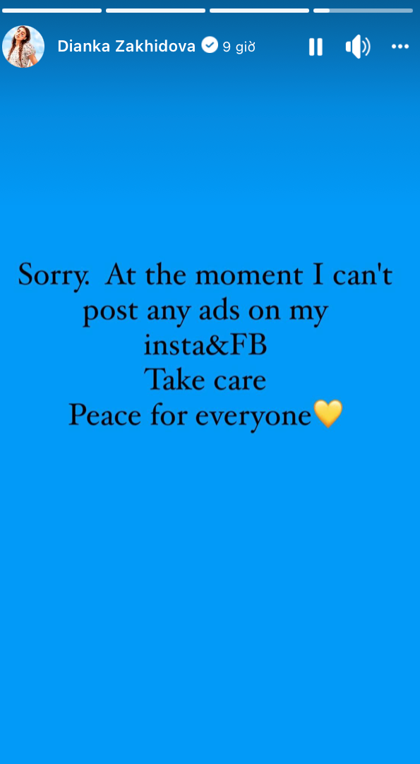 Story mới nhất của bạn gái thủ môn Bùi Tiến Dũng.