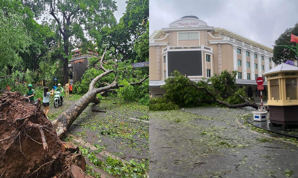 Cơn bão số 3 đã và đang gây ảnh hưởng nặng nề tới các tỉnh phía Bắc. Ảnh: Internet Cơn bão số 3 đã và đang gây ảnh hưởng nặng nề tới các tỉnh phía Bắc. Ảnh: Internet