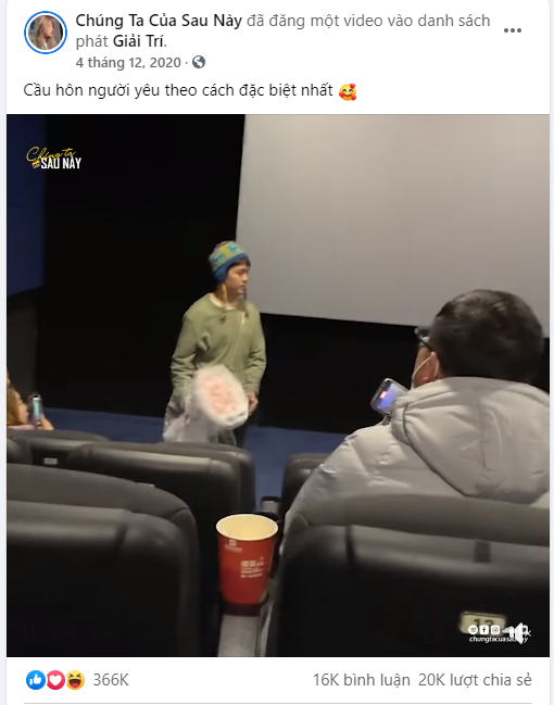 Các bài viết của page có lượng tương tác cực cao.