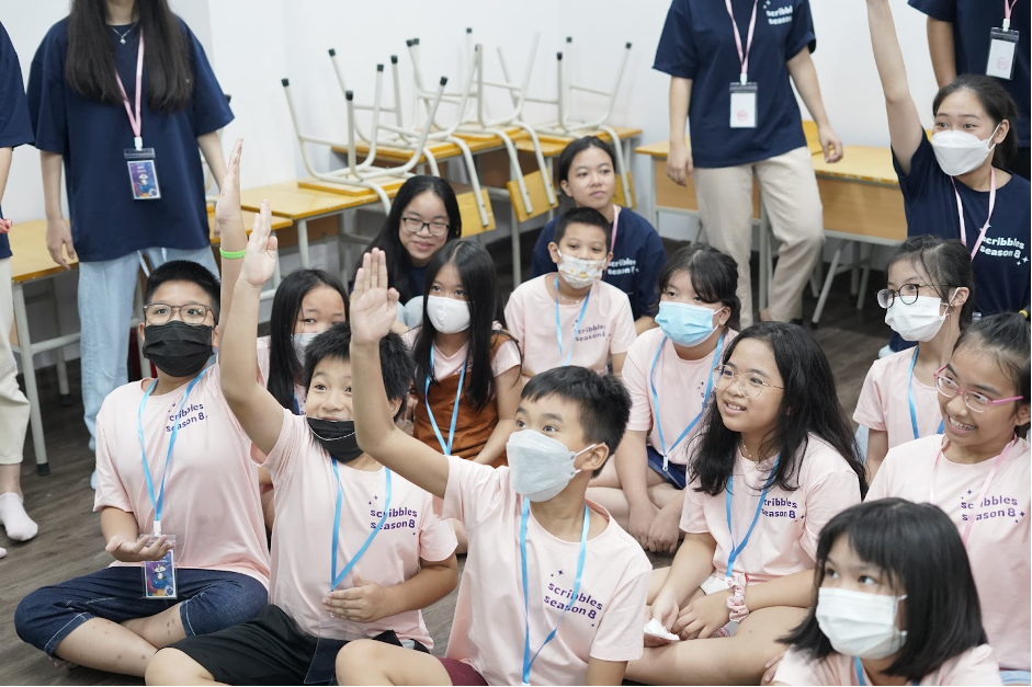 Các em nhỏ chăm chú nghe giảng và phát biểu. Các em nhỏ chăm chú nghe giảng và phát biểu.