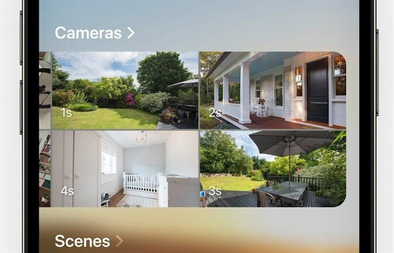 Ứng dụng Home trên iOS 16 giúp người dùng có thể kiểm tra ánh sáng, nhiệt độ, an ninh và các mục khác.