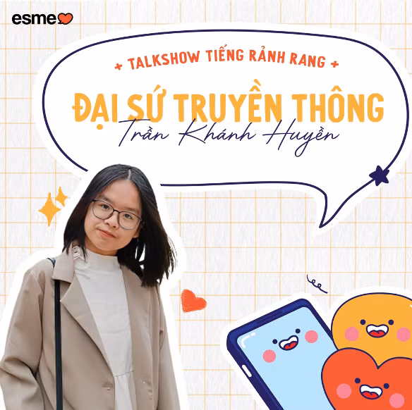 Khánh Huyền đang là đại sứ truyền thông cho một sự kiện về bạo lực ngôn từ trên mạng.