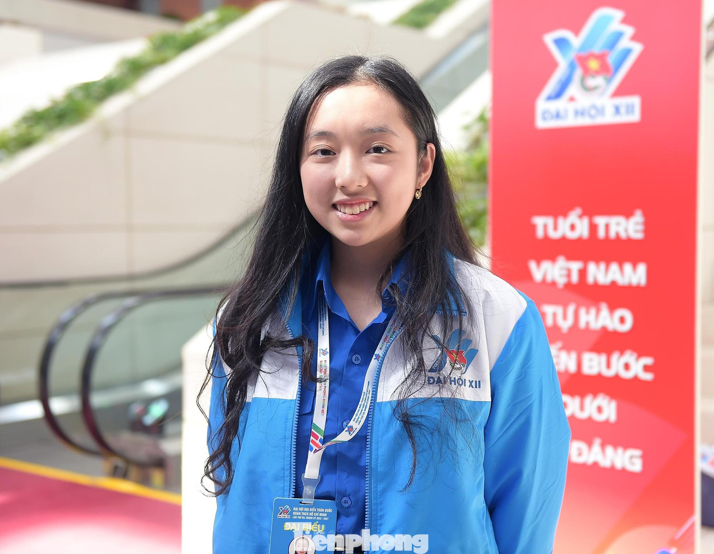 Cô bạn Trần Ngọc Vân Trang. (Ảnh: Xuân Tùng/ TPO)