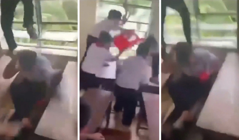 (Ảnh cắt từ clip) (Ảnh cắt từ clip)