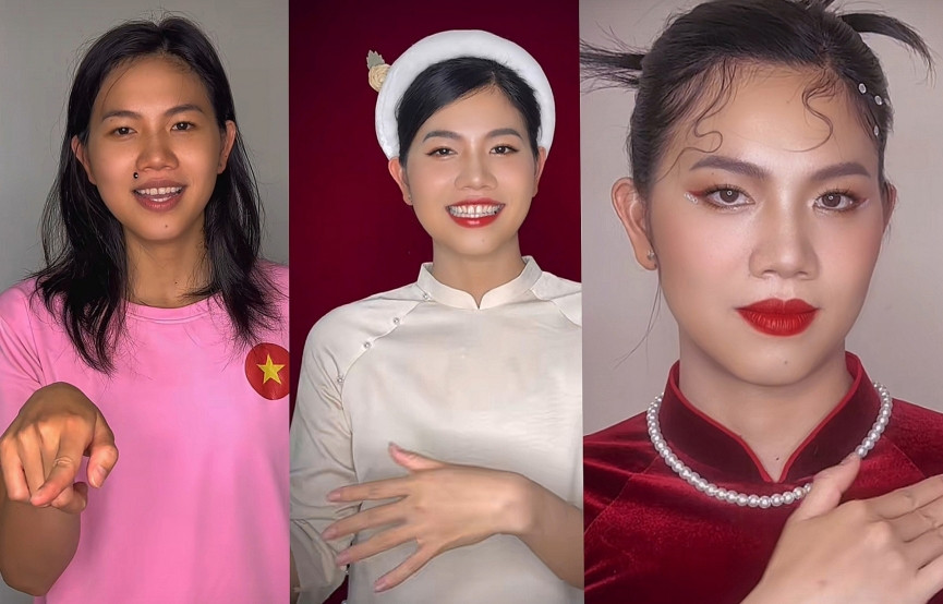 Màn biến hình của Ánh Viên thu hút hơn 350K lượt xem và hơn 22K lượt "thả tim" trên TikTok. Màn biến hình của Ánh Viên thu hút hơn 350K lượt xem và hơn 22K lượt "thả tim" trên TikTok.