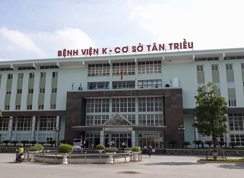 Bệnh viện K (cơ sở Tân Triều) - nơi bác sĩ Lý làm việc. Bệnh viện K (cơ sở Tân Triều) - nơi bác sĩ Lý làm việc.