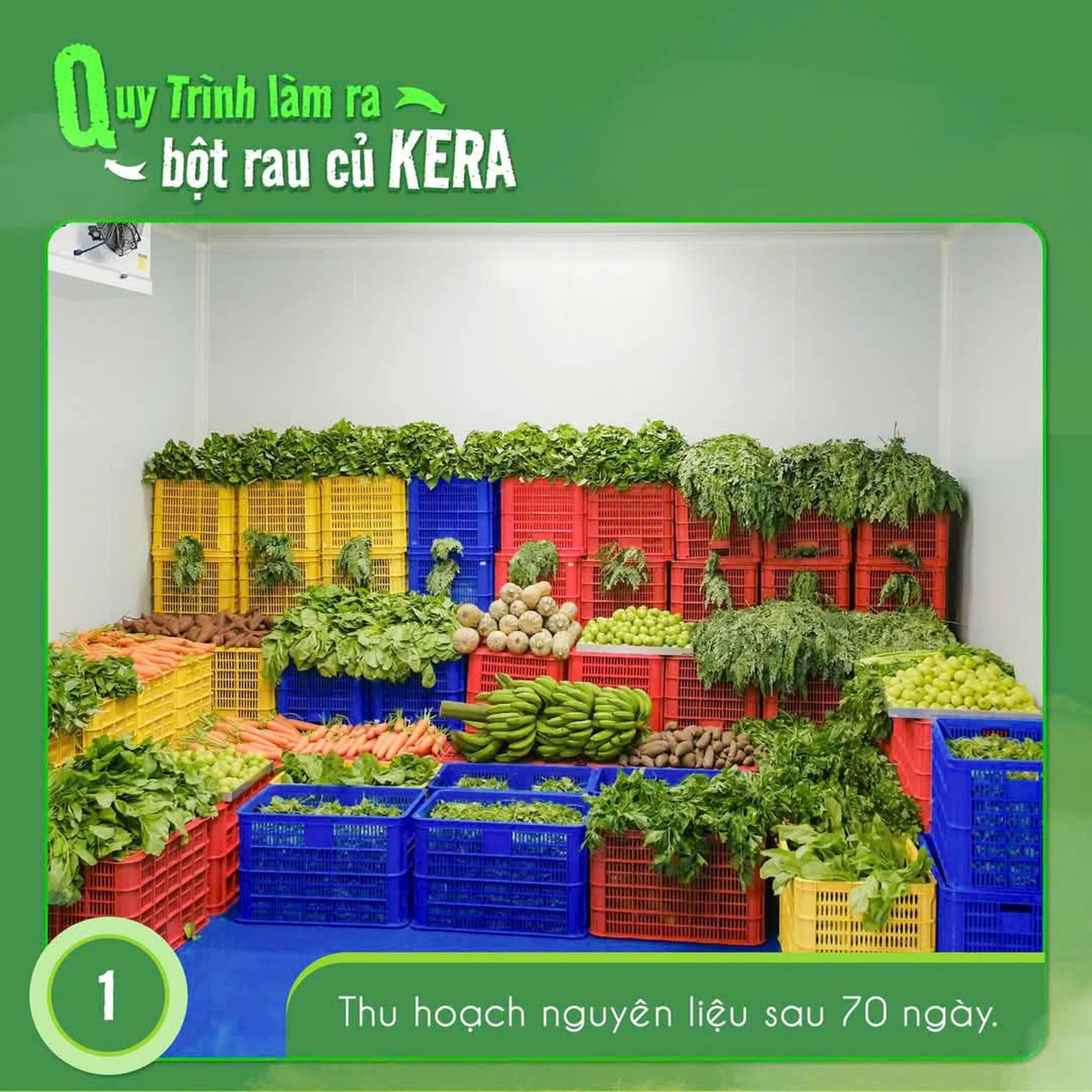 Trước đó, fanpage Kera Vietnam từng đăng bài quảng cáo về nguyên liệu sạch trong quy trình sản xuất kẹo Kera.