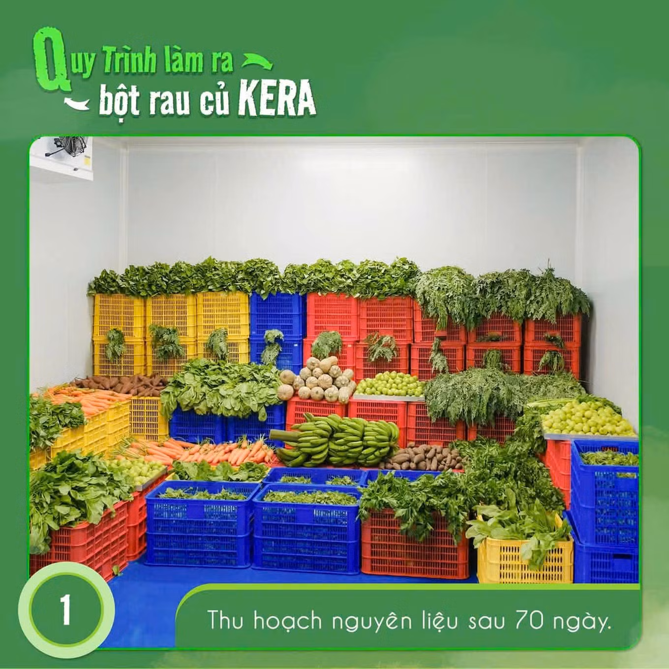 Trước đó, fanpage Kera Vietnam từng đăng bài quảng cáo về nguyên liệu sạch trong quy trình sản xuất kẹo Kera.