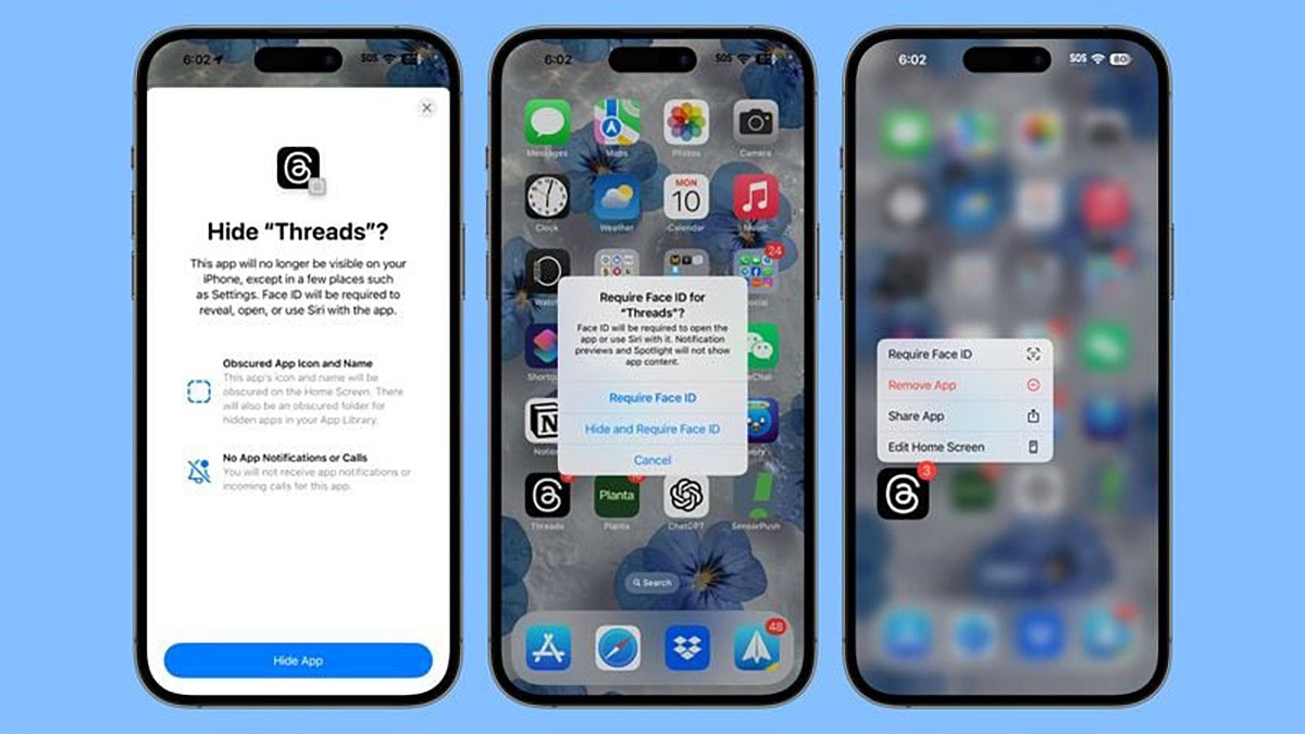 Người dùng iPhone có thể khóa và ẩn ứng dụng trên iOS 18.